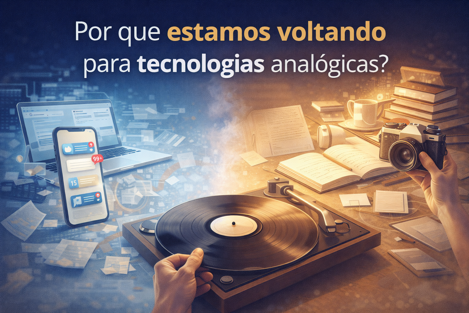 Por que estamos voltando para tecnologias analógicas?